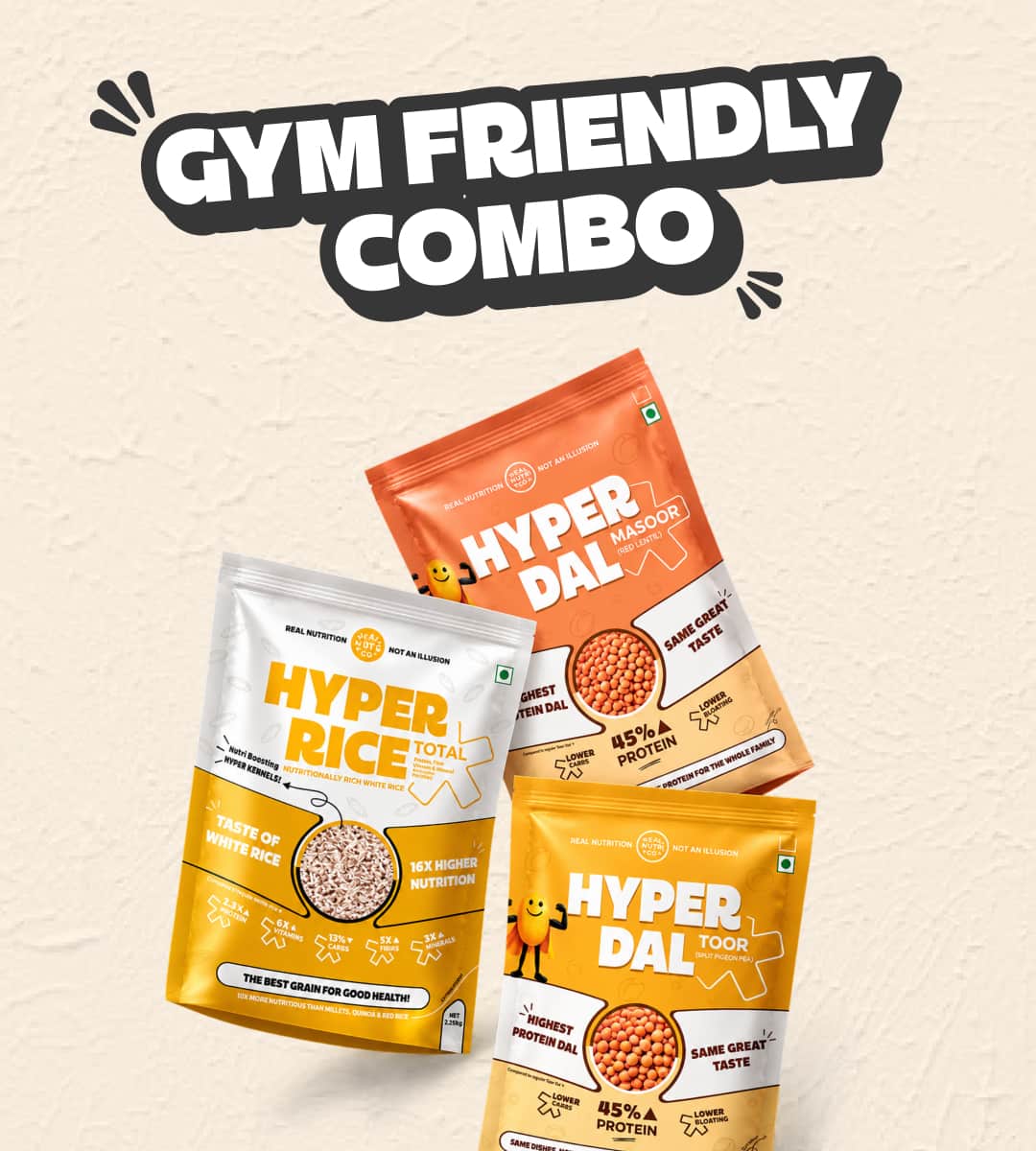 The Gym Friendly Protein Combo