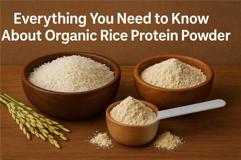 Mahda Rice Protein Why Choose Organic Rice Protein Powder? – RealNutriCo