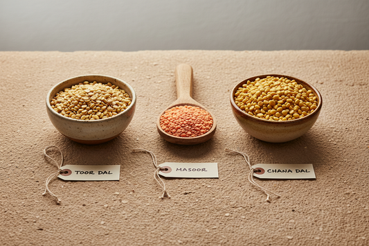 Toor Dal vs Masoor Dal vs Chana Dal: Which Is Best for Protein?