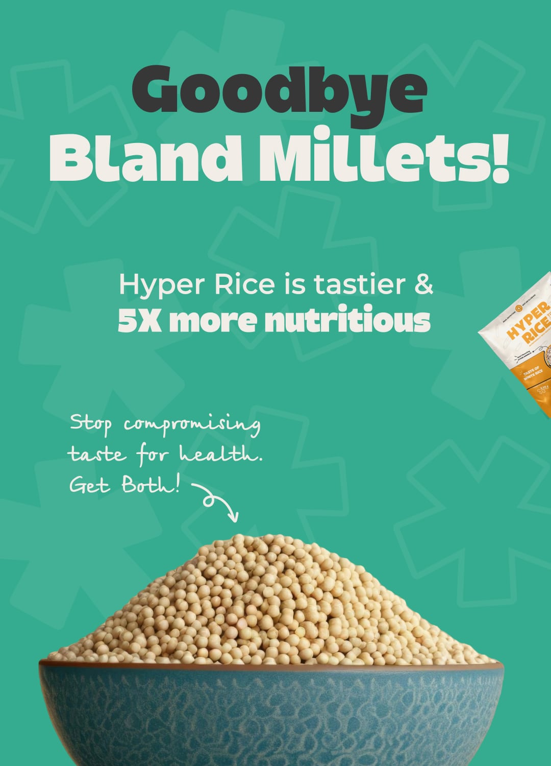 Hyper Rice Total - High Protein Rice | Low Carbs | 16 Vitamins ...