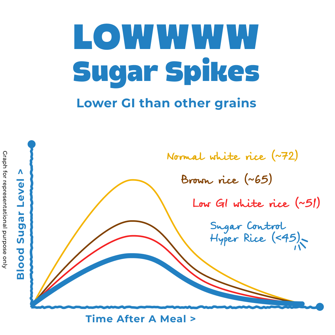 Sugar Control Rice Buy Sugar Control Rice | Low GI White Rice (GI 43) | Diabetic Friendly ...