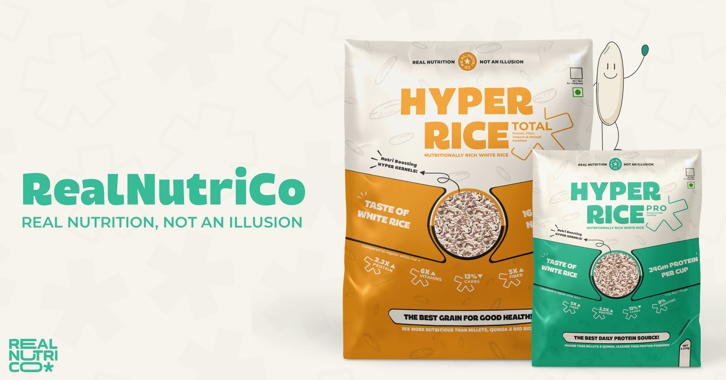 24G Protein From Just Rice | Hyper Rice | RealNutriCo